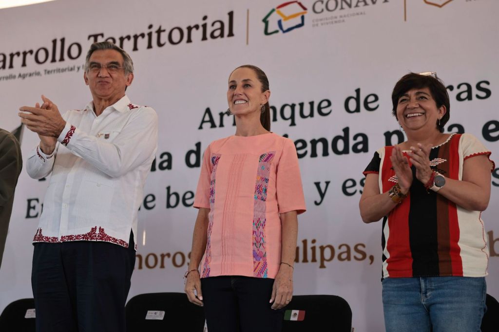 EN TAMAULIPAS PRESIDENTA CLAUDIA SHEINBAUM ARRANCA PROGRAMA DE VIVIENDA PARA EL&nbsp;BIENESTAR