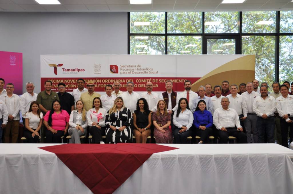 Presenta Secretaría de Recursos Hidráulicos actualización de los colores del Semáforo del Agua en Tamaulipas para abril: 18 municipios en&nbsp;rojo