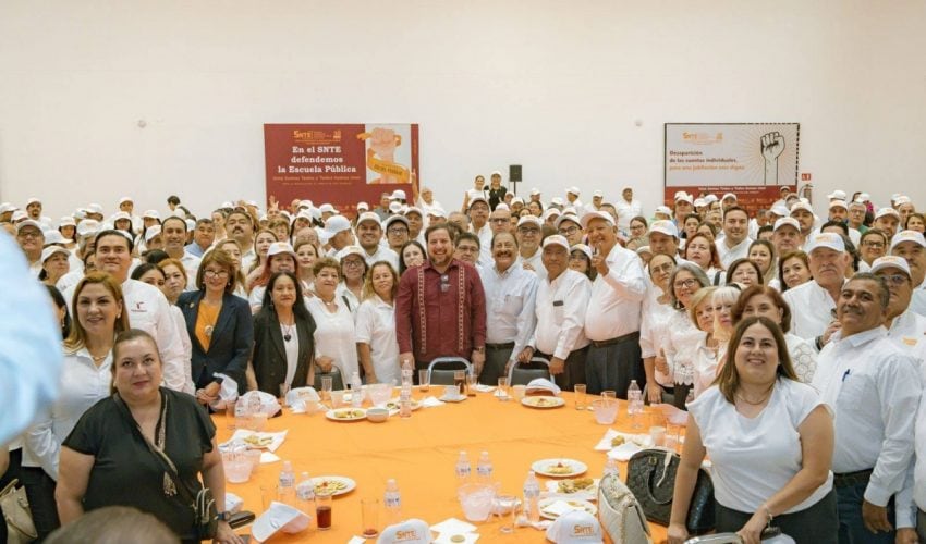 Fortalecen SET y SNTE lazos de cooperación y respeto&nbsp;mutuo