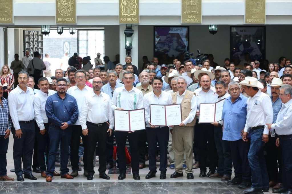 Suscriben modernización del campo&nbsp;tamaulipeco