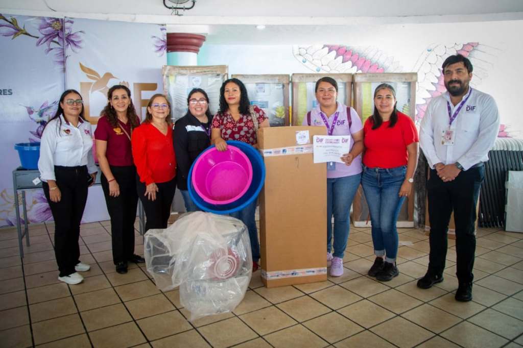 Continúa DIF Tamaulipas equipando desayunadores escolares y comedores&nbsp;comunitarios
