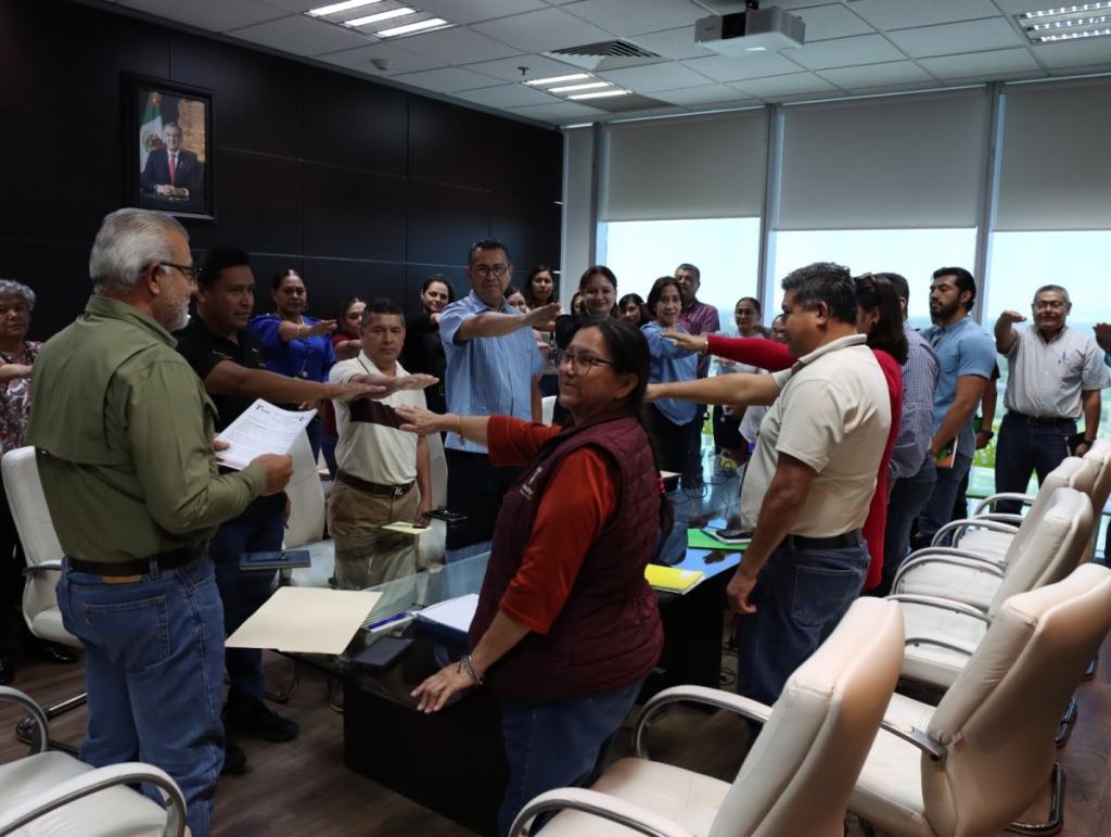 Fortalecen gestión documental en Obras Públicas: Toman protesta, integrantes del Sistema Institucional de&nbsp;Archivos