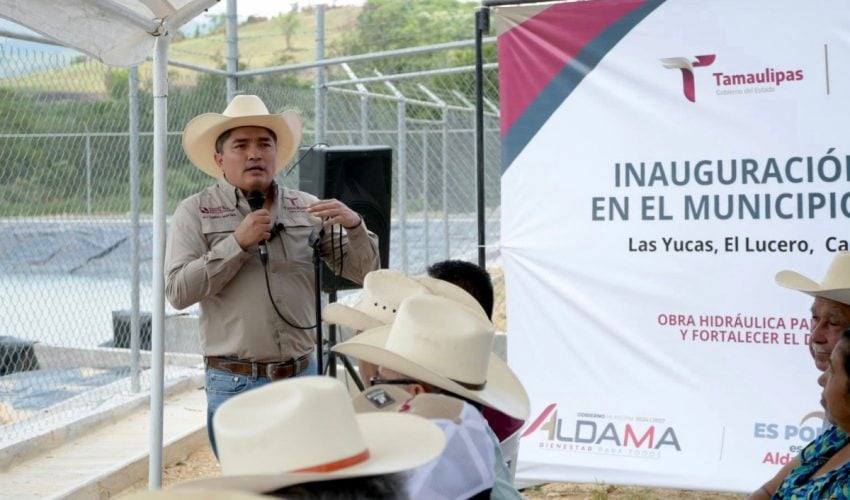 Entrega Gobierno del Estado infraestructura hídrica en&nbsp;Aldama