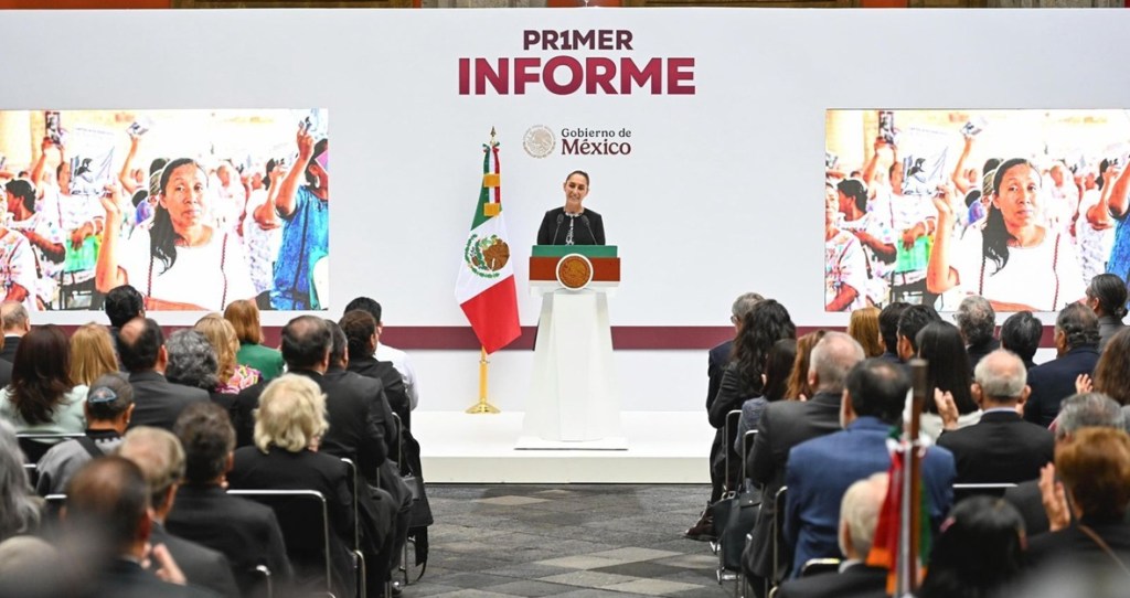 Asiste Américo al Primer Informe de la presidenta Claudia&nbsp;Sheinbaum