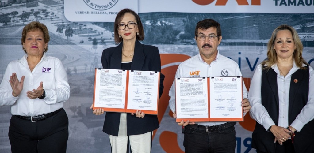 Firman DIF Tamaulipas y UAT convenio para fortalecer el proyecto de estufas ecológicas en comunidades&nbsp;rurales