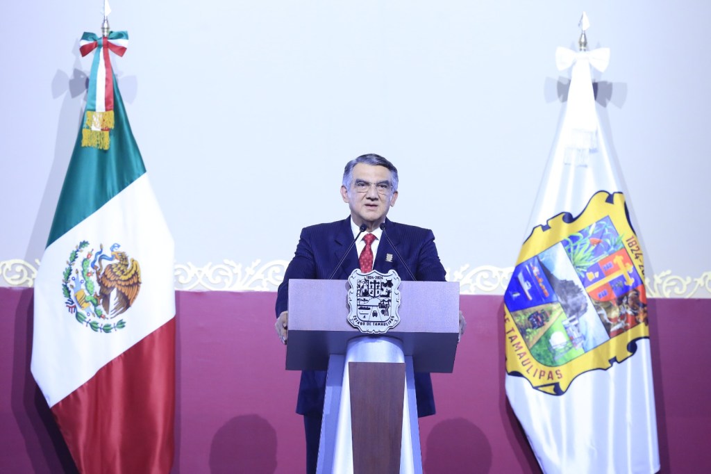 En su Cuarto Informe, el gobernador Américo Villarreal dio un&nbsp;exhortó